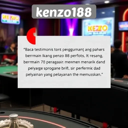 Testimoni Pengguna tentang Kenzo188